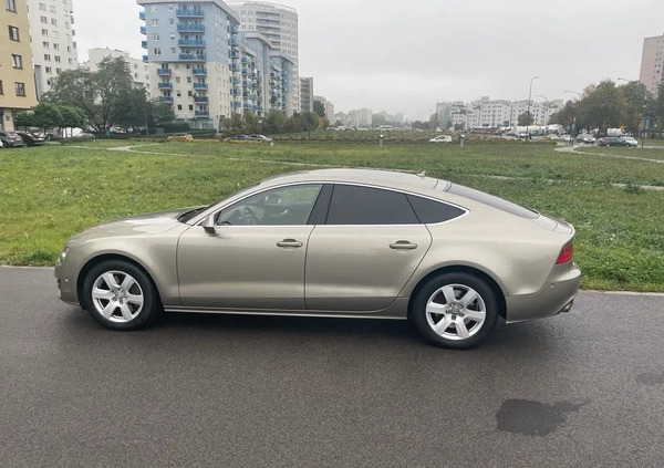 Audi A7 cena 74900 przebieg: 146641, rok produkcji 2013 z Warszawa małe 254